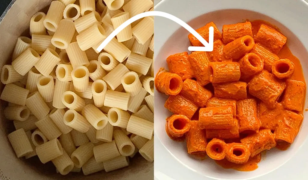 Roast Sweet Pepper & Tomato Rigatoni