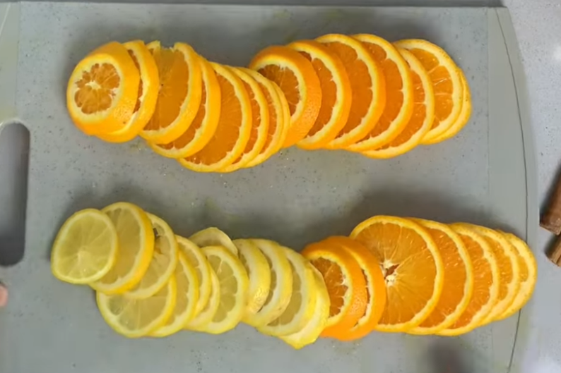 3 oranges
2 lemons