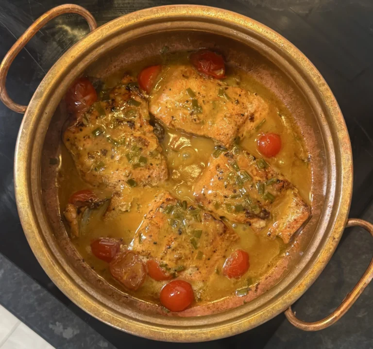 Lemon Ginger Butter Salmon