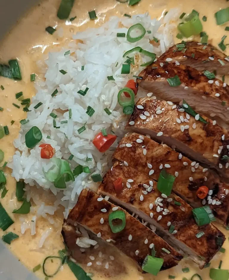 Honey Soy Glazed Chicken Rice Bowl